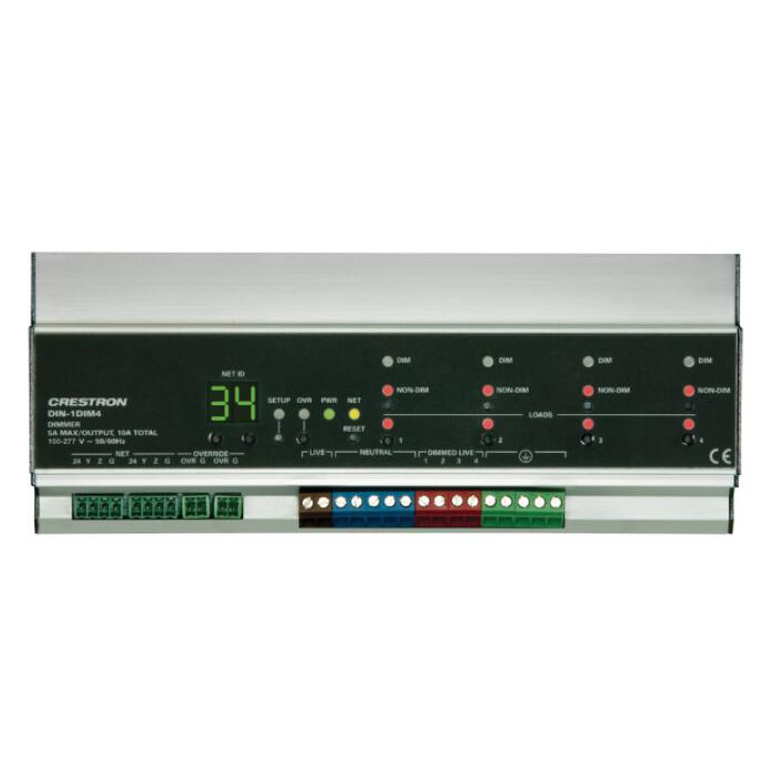 Crestron˼DIN-1DIM4 4·ǰ{(dio)ģK