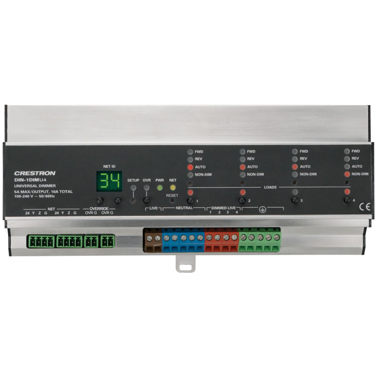 CRESTRON˼ DIN-1DIMU4 {ģK DINϵ{ģK