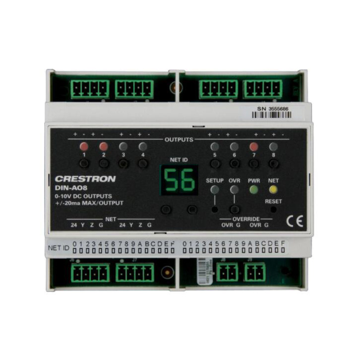 Crestron ˼DIN-AO8 ܟģK ģK